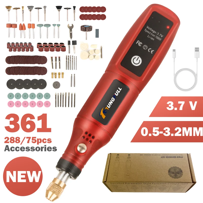 Power Tools For Workshop - USB Rechargeable Cordless Engraving Pen Wireless