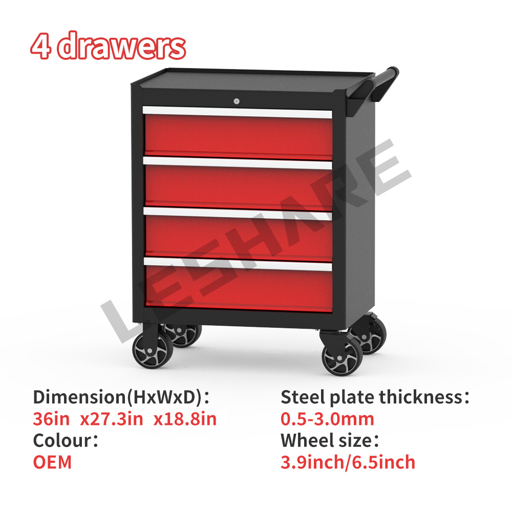 China OEM Wholesale 4 Drawer R - Tools Trolley For Workshop review and price