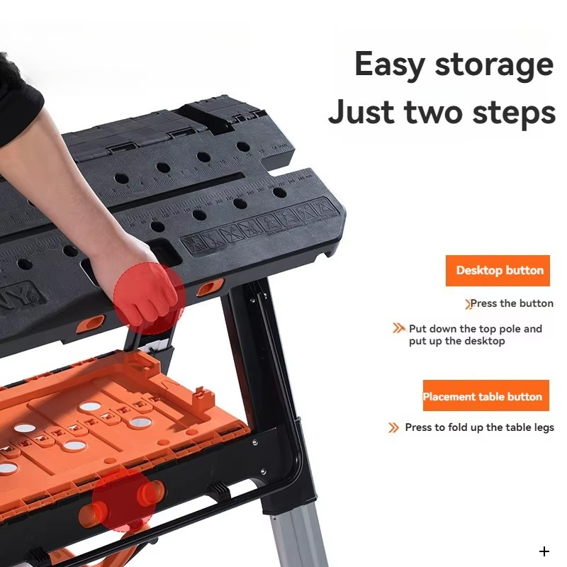 Portable Folding Work Table wi - Workbench Portable Fold review and price
