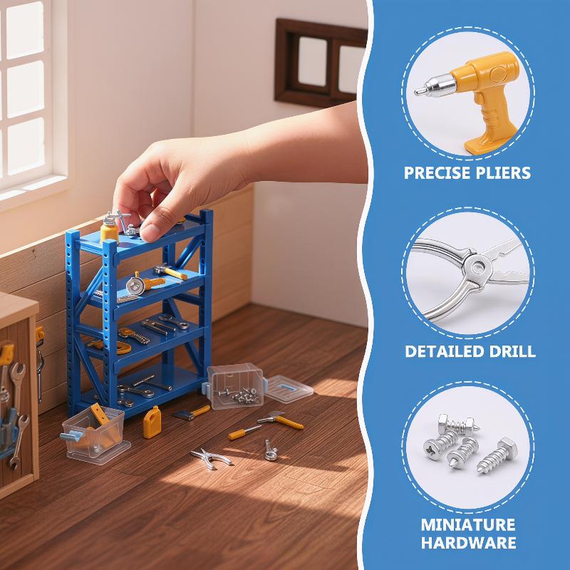 Premium 30Pcs Mini Tools Set 1 - Workshop Tools Toy review and price