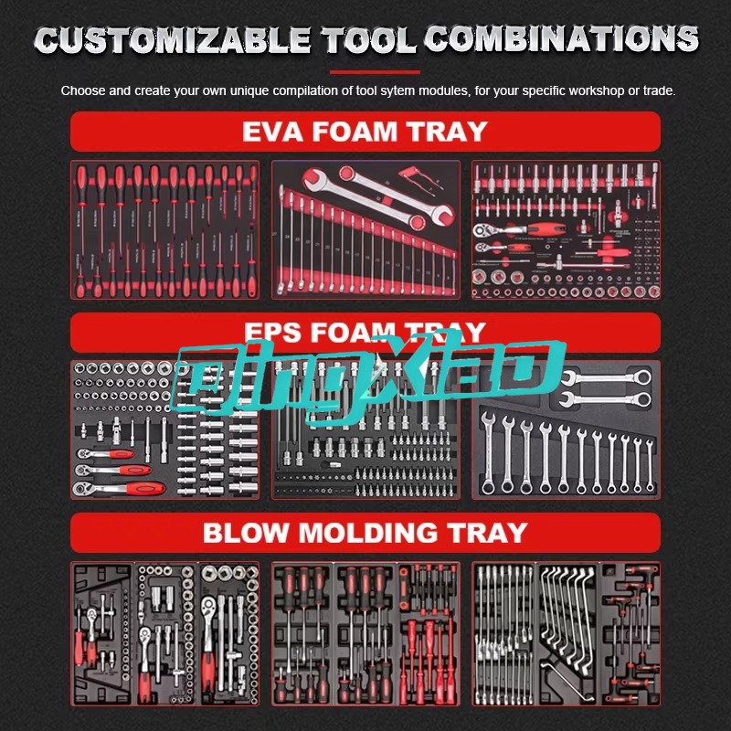 7 Drawers 250pcs Complete Tool - Tools Trolley For Workshop review and price