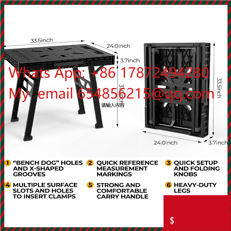 Easy Setup Portable Folding Sa - Workbench Portable Fold review and price