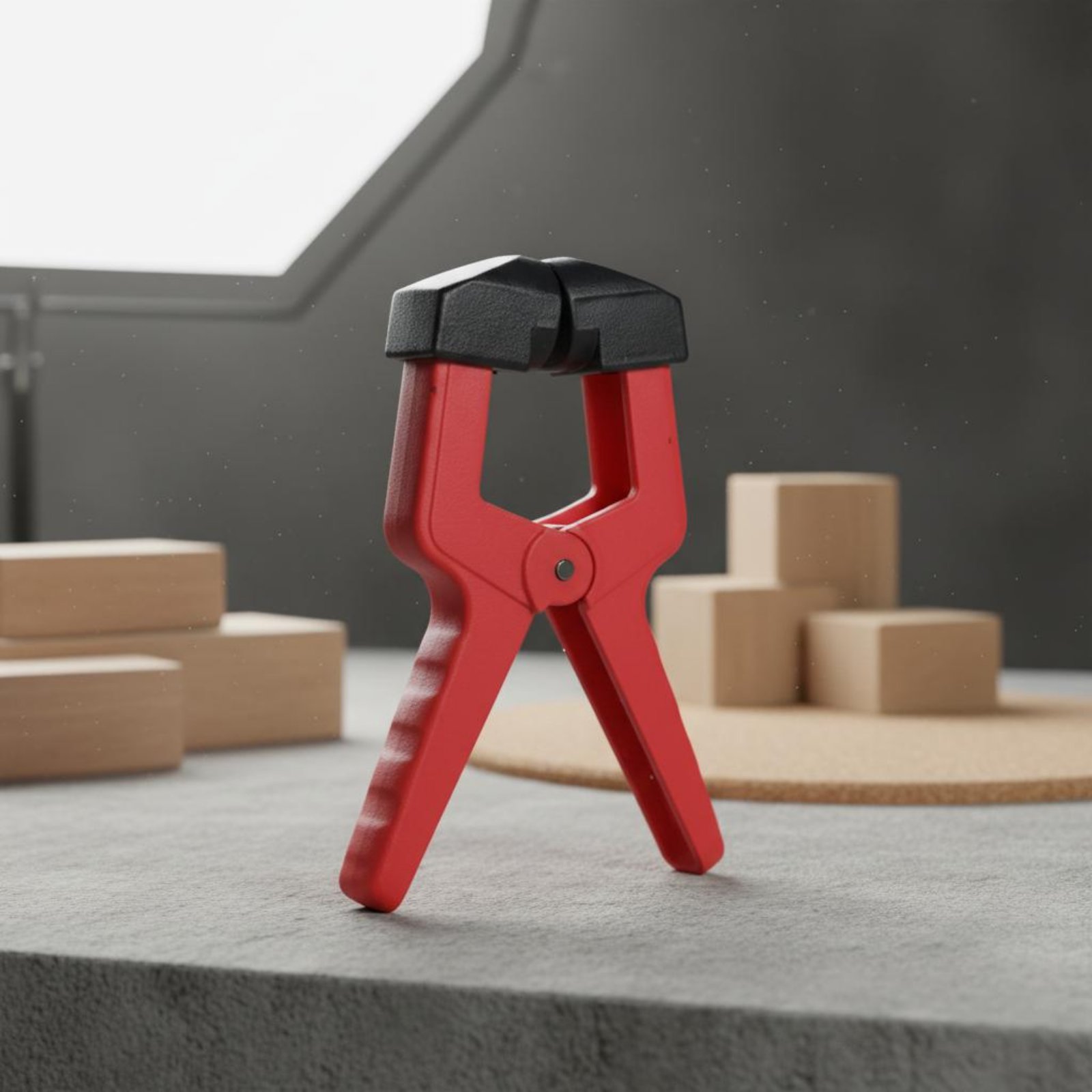Triangular Clamp Clamp Red Col - Workshop Hand Tools review and price
