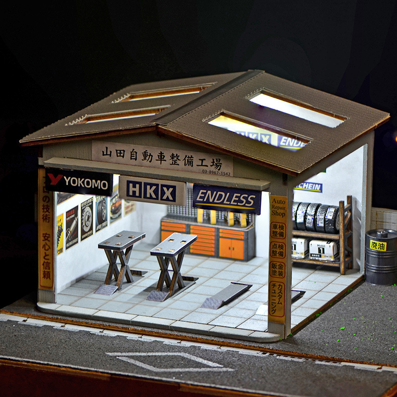 1:64 Scale DIY Auto Repair Sho - Tools For Garage review and price