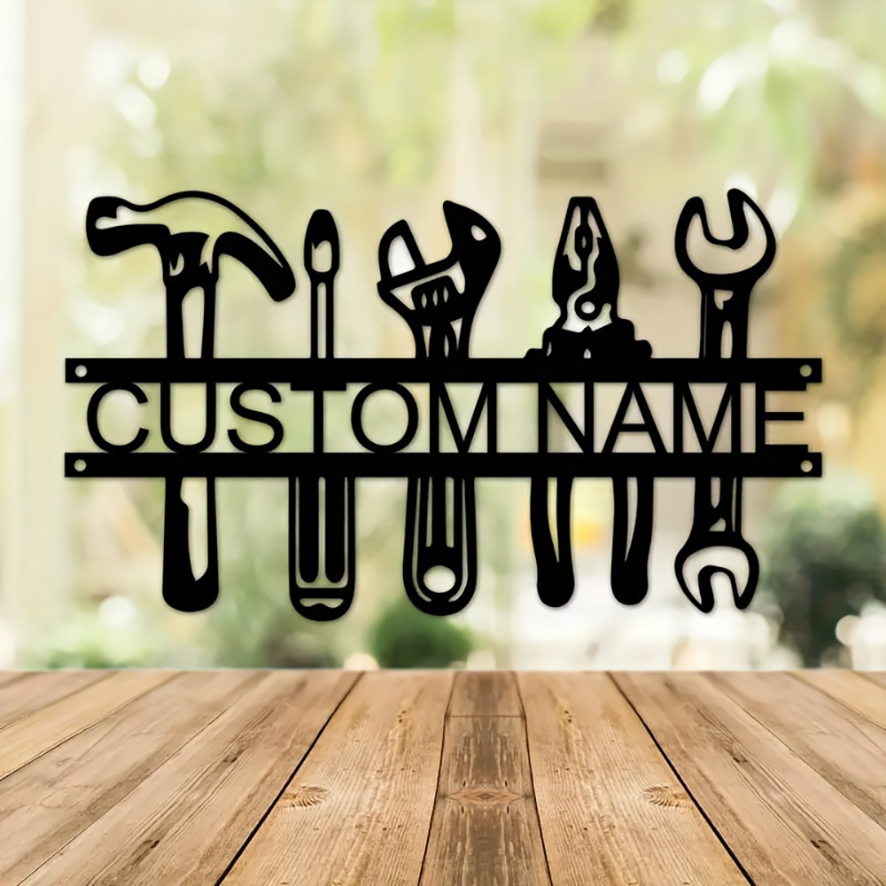 Customized Name Industrial Sty - Workshop Tools With Name review and price