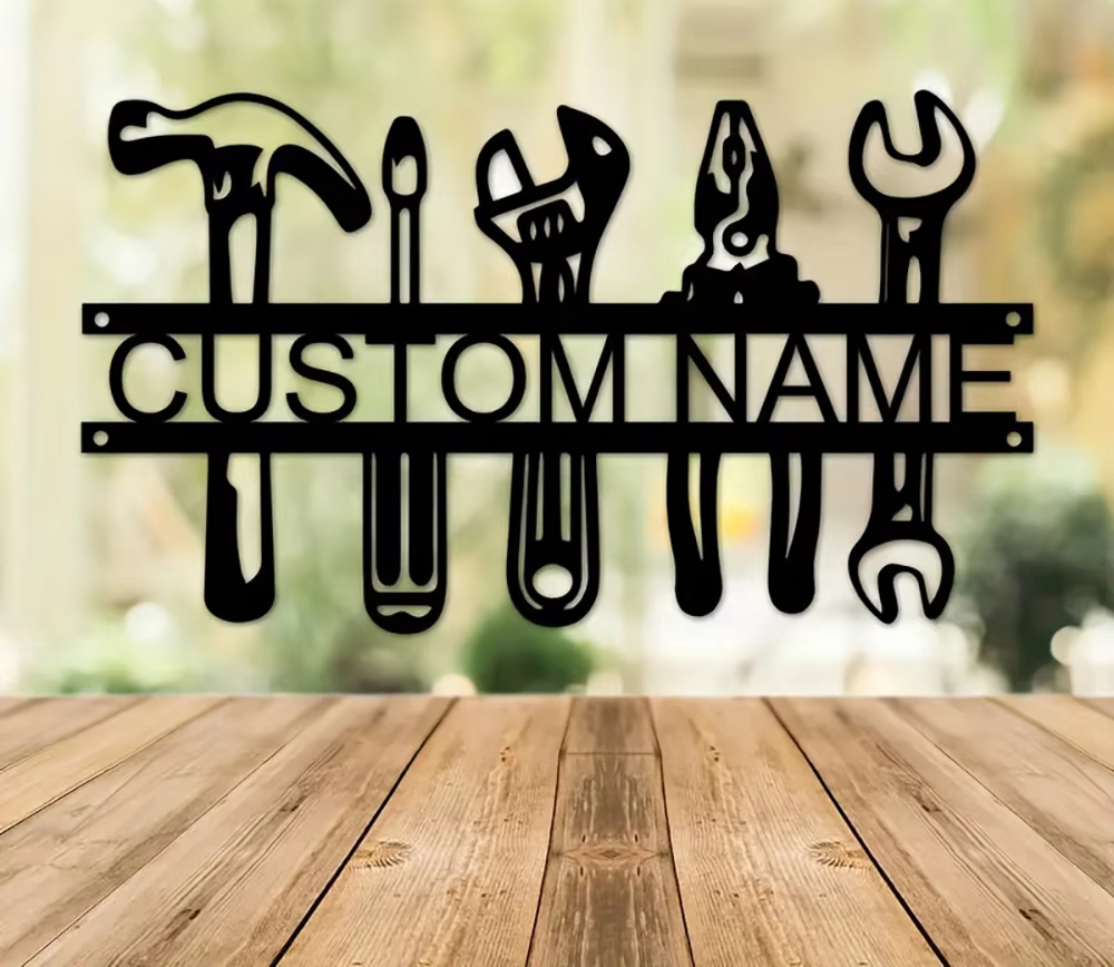 Customized Name Industrial Sty - Workshop Tools With Name review and price