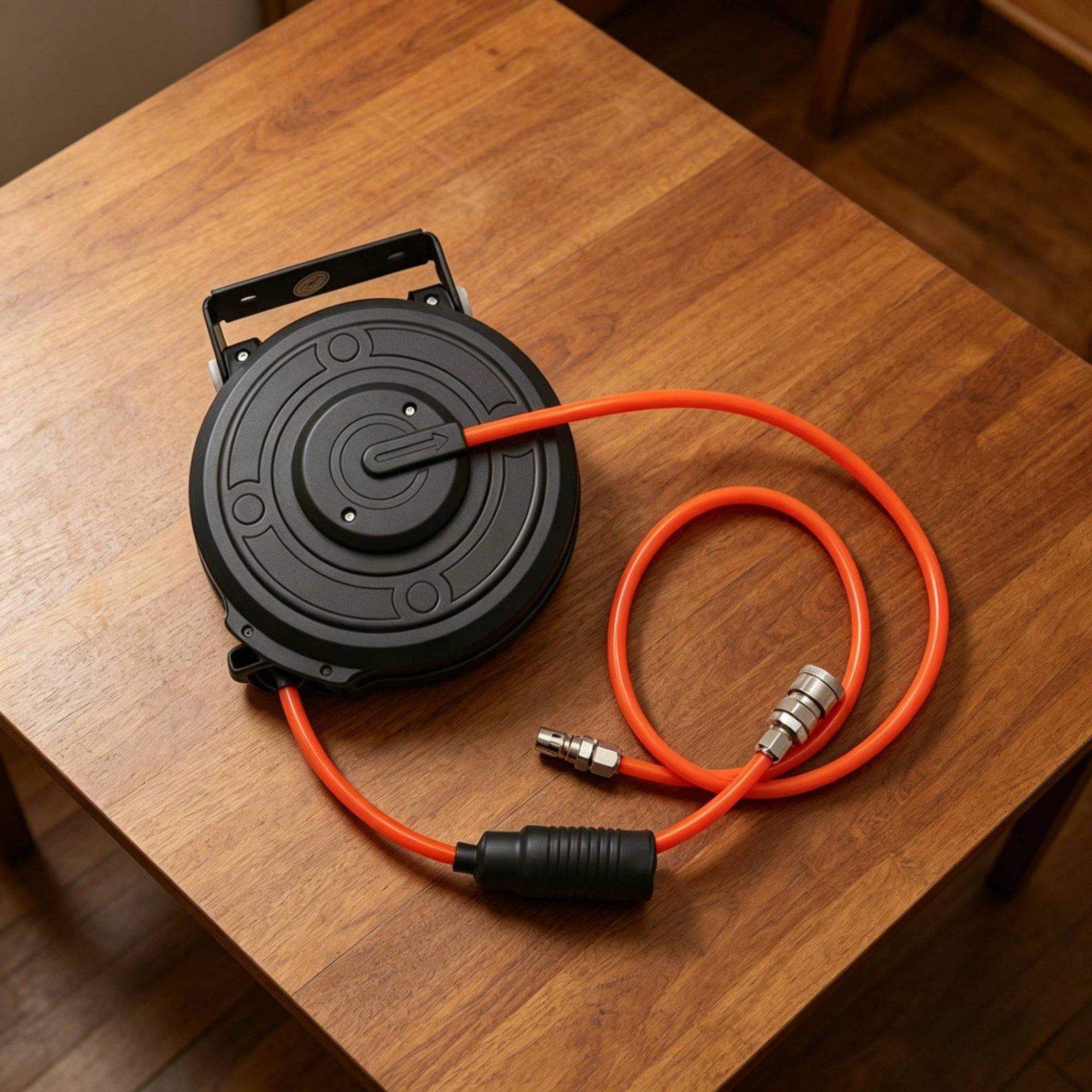Retractable Pneumatic Air Hose - Tools For Garage review and price