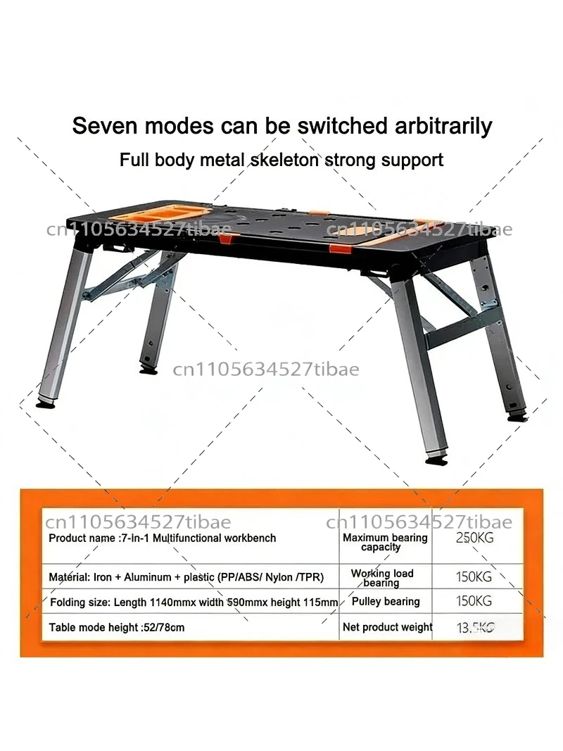 7-in-1 Portable Folding Workbe - Workbench Portable Fold review and price