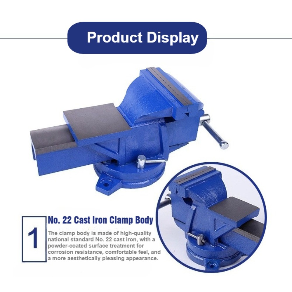 6-Inch Heavy Duty Bench Vise N - Bench Vise Swivel review and price
