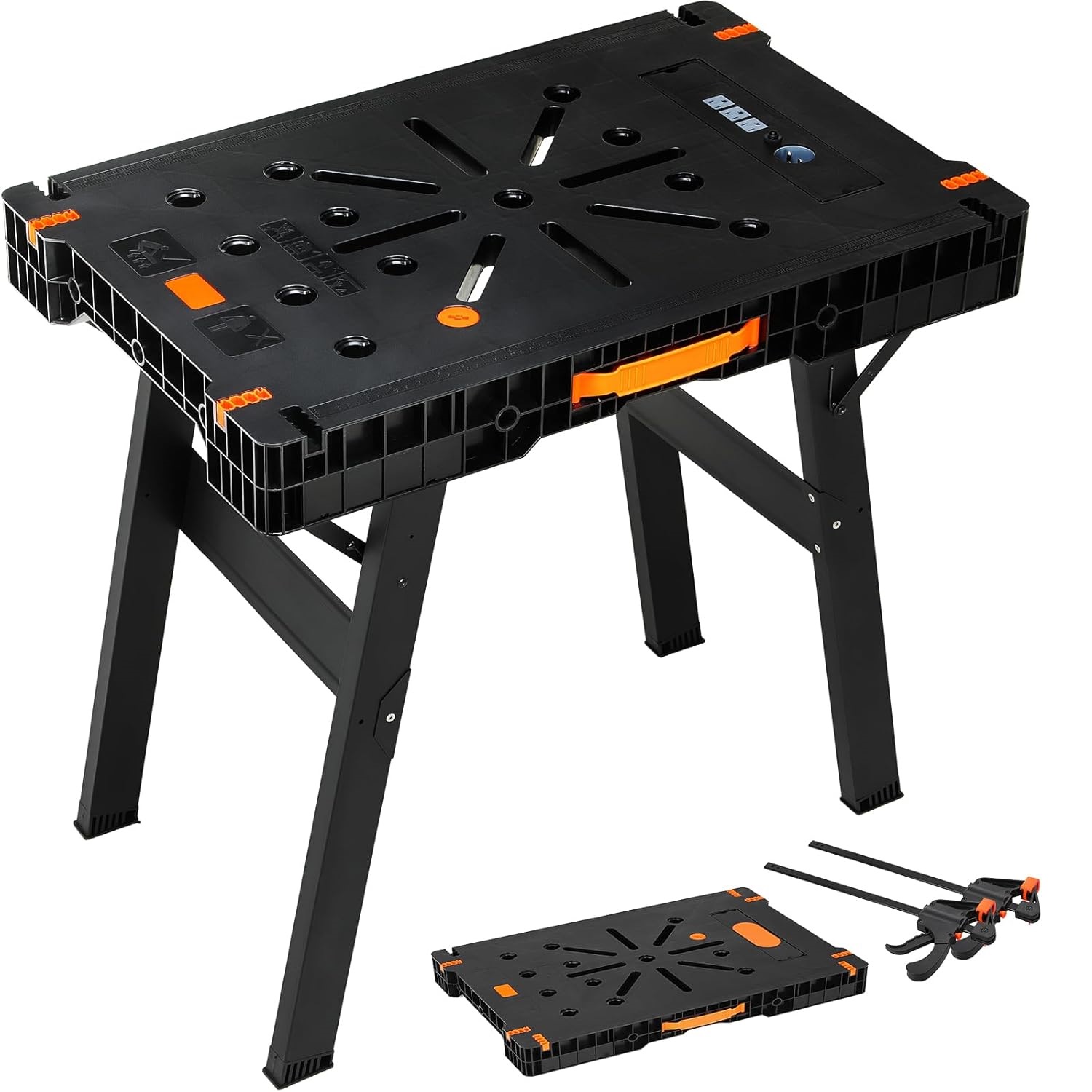 Folding Work Bench with Clamps - Workbench Portable Fold review and price