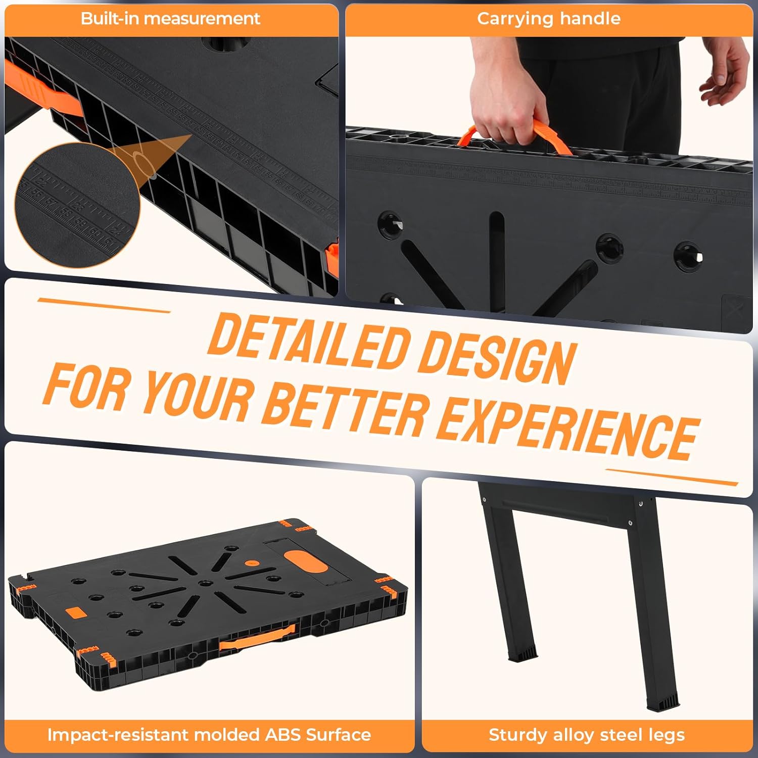 Folding Work Bench with Clamps - Workbench Portable Fold review and price