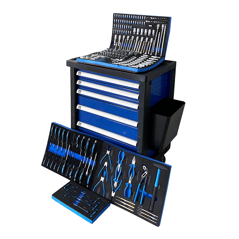 225 Pcs Movable Tool Cabinet 7 - Workshop Hand Tools review and price