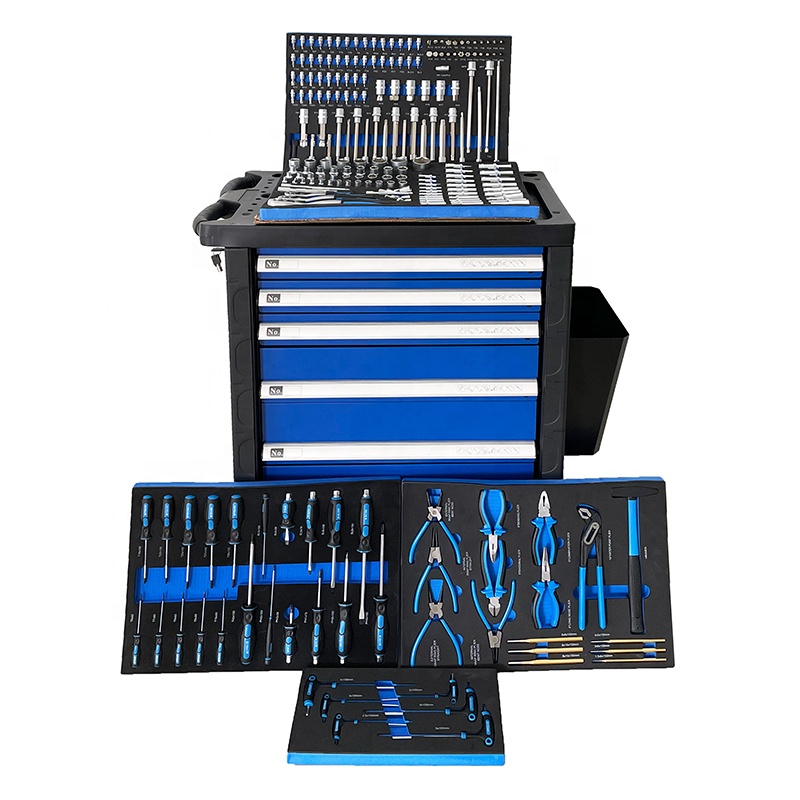 225 Pcs Movable Tool Cabinet 7 - Workshop Hand Tools review and price