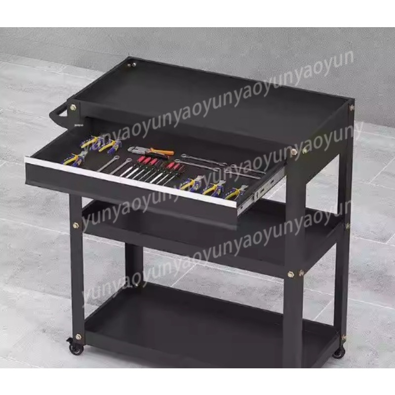 Heavy Duty 3 Tier Rolling Cart - Tools Trolley For Workshop review and price