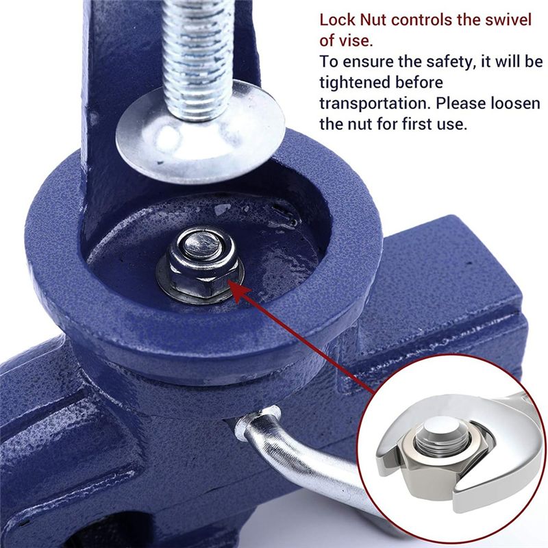 KYCOR-Bench Clamps Fixed Tool  - Bench Vise Swivel review and price