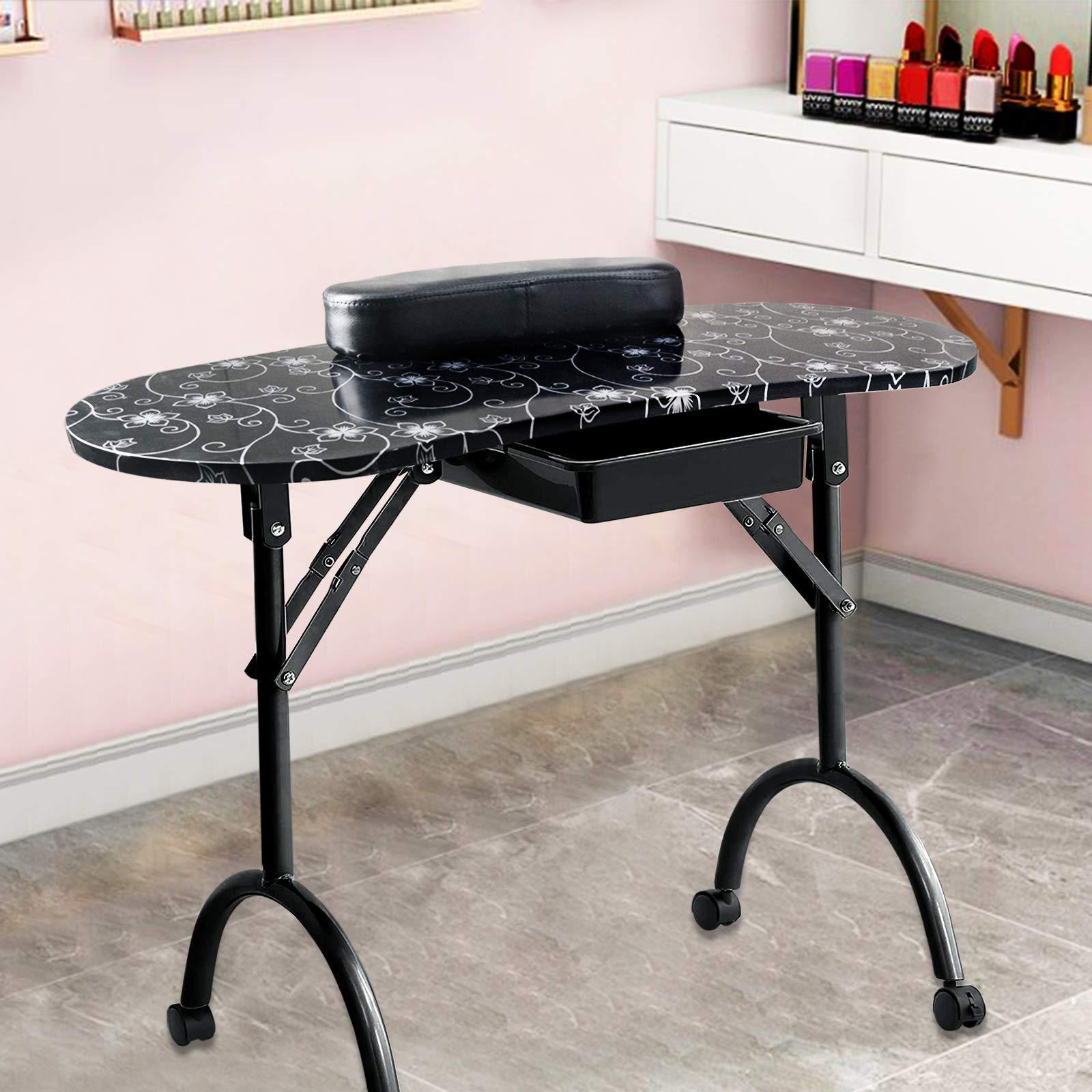 Pattern manicure table Modern  - Workbench Portable Fold review and price