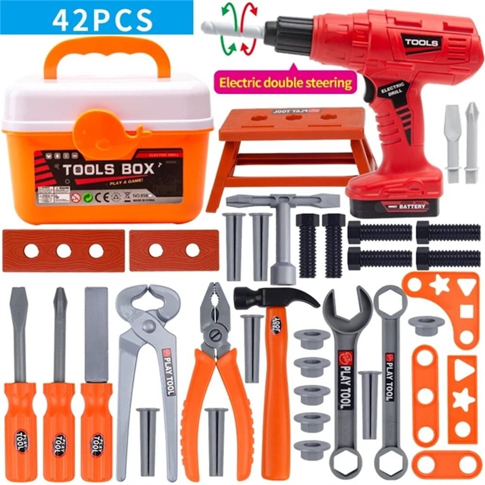 Electric Toy Drill Repair Tool - Workshop Tools Toy review and price