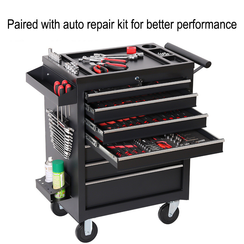 5 Drawer Storage Tool Box Trol - Tools Trolley For Workshop review and price