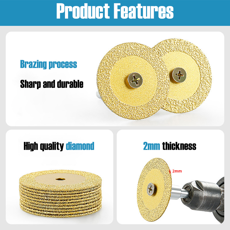 40mm Braze Diamond Saw Blade M - Power Tools For Workshop review and price