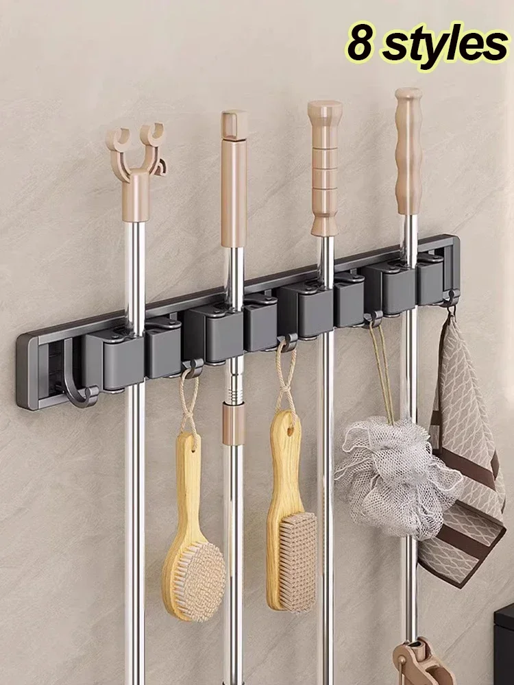 Mop and Broom Organizer Mop Ho - Workshop Tools On Wall review and price