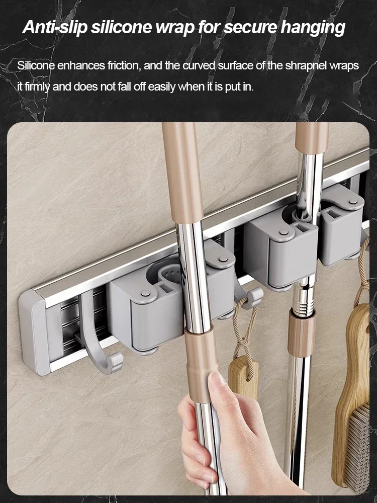 Mop and Broom Organizer Mop Ho - Workshop Tools On Wall review and price