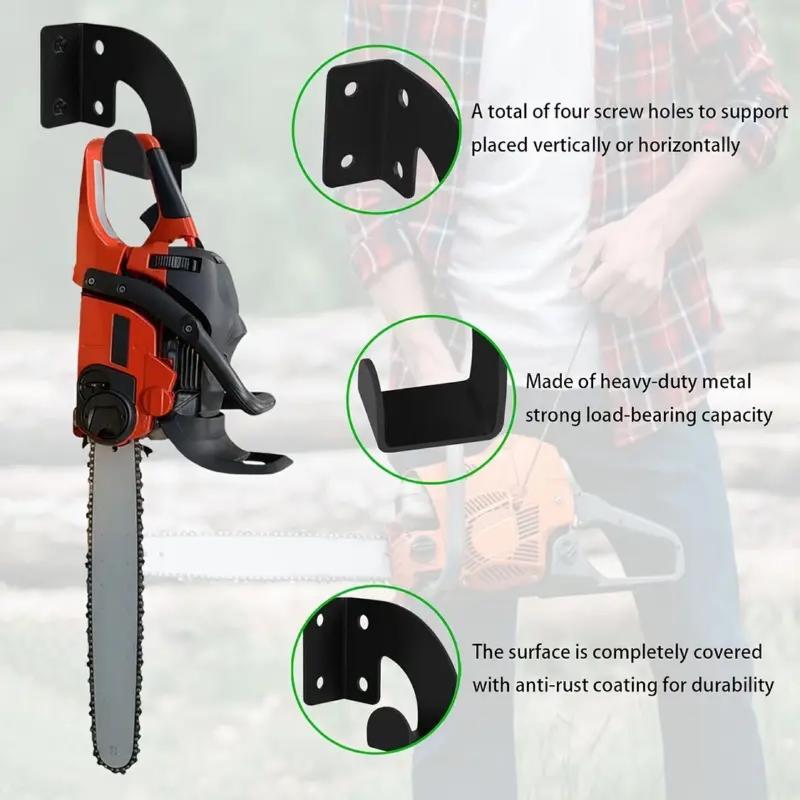 1pcs Chainsaw Wall Mount Heavy - Workshop Tools Hanger review and price
