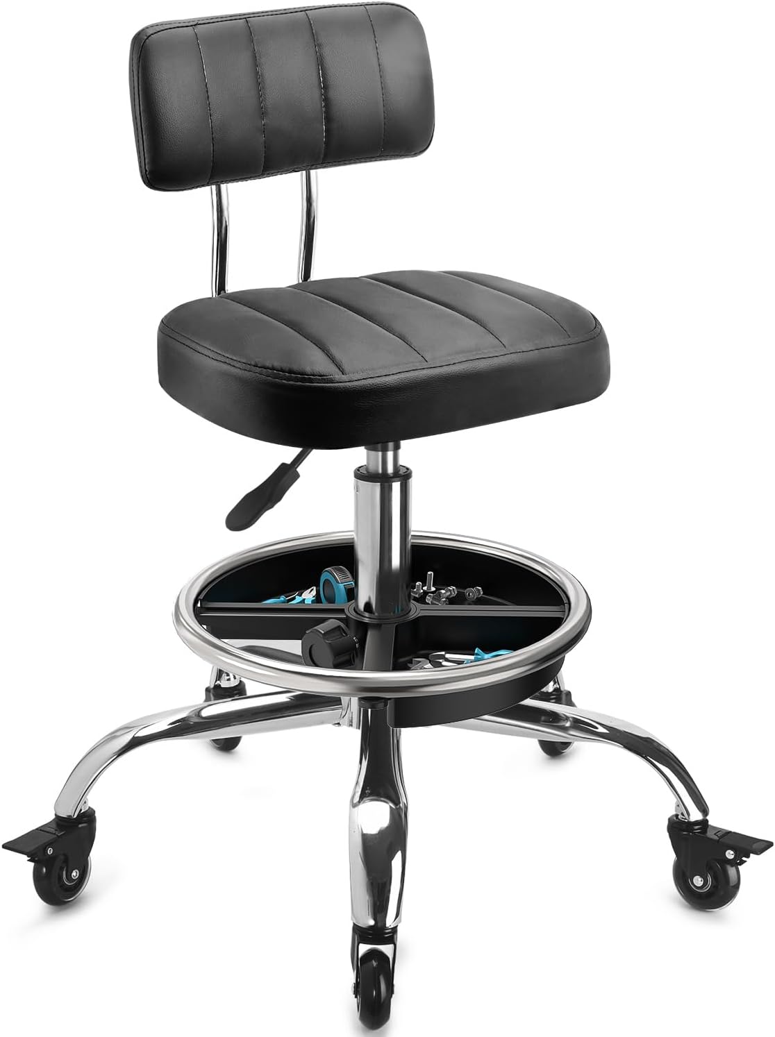 Garage Mechanic Stool With Bac - Tools Mechanical Workshop review and price