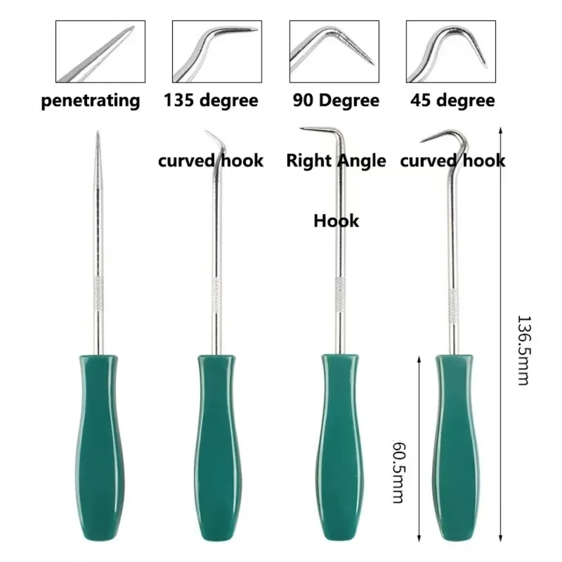4Pcs 135mm Oil Seal Pick Hooks - Workshop Hand Tools review and price