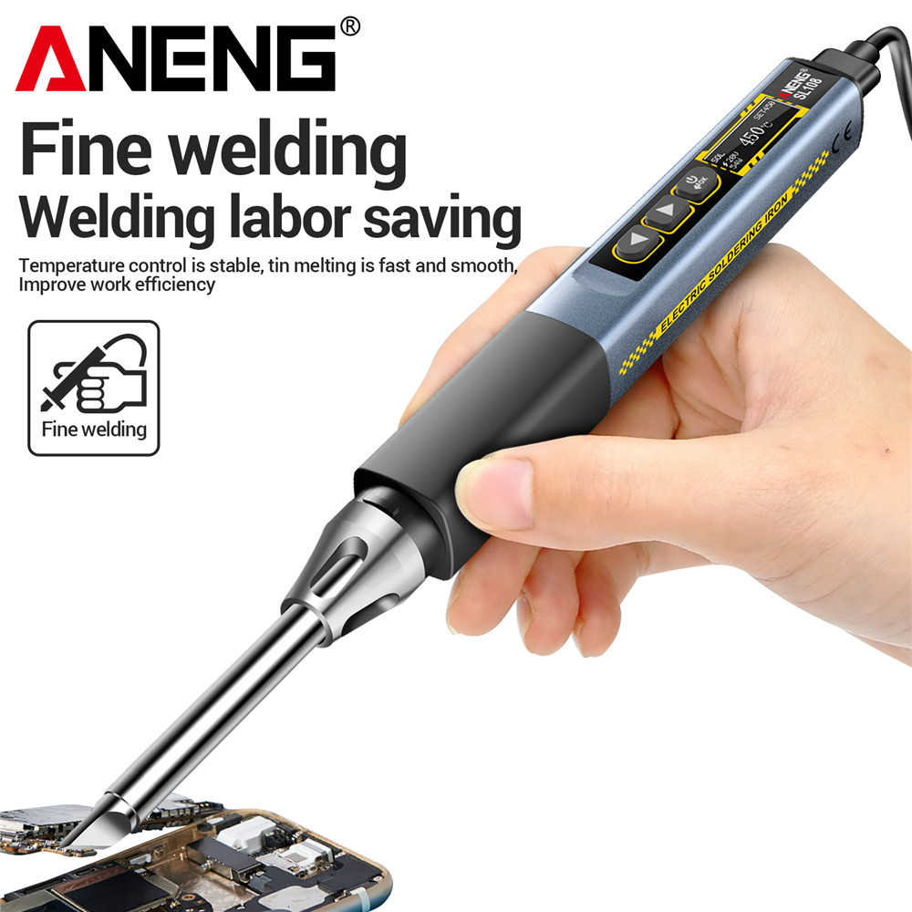 Portable Digital Smart Solderi - Tools Qc review and price