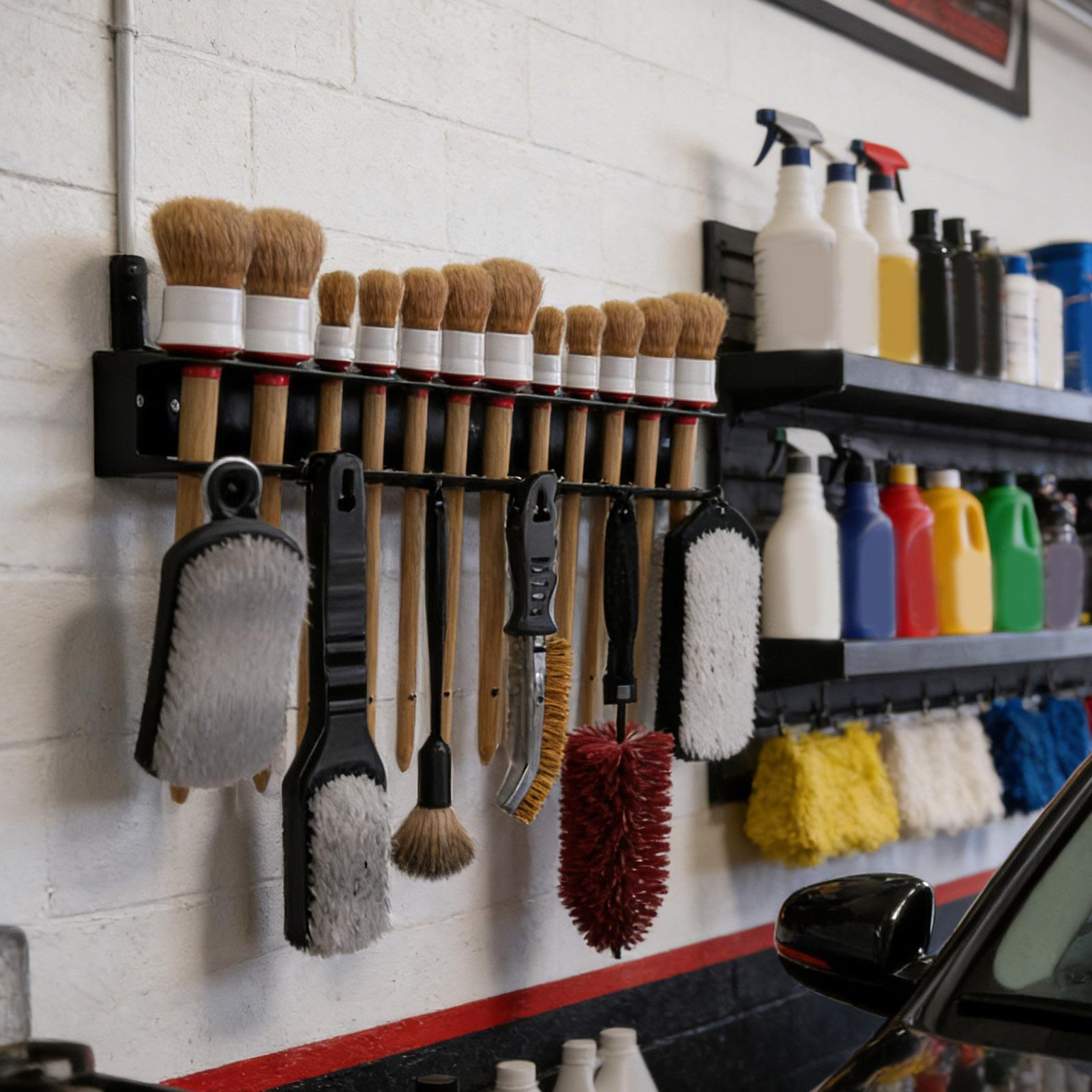 Detailing Brush Holder Steel C - Workshop Tools On Wall review and price