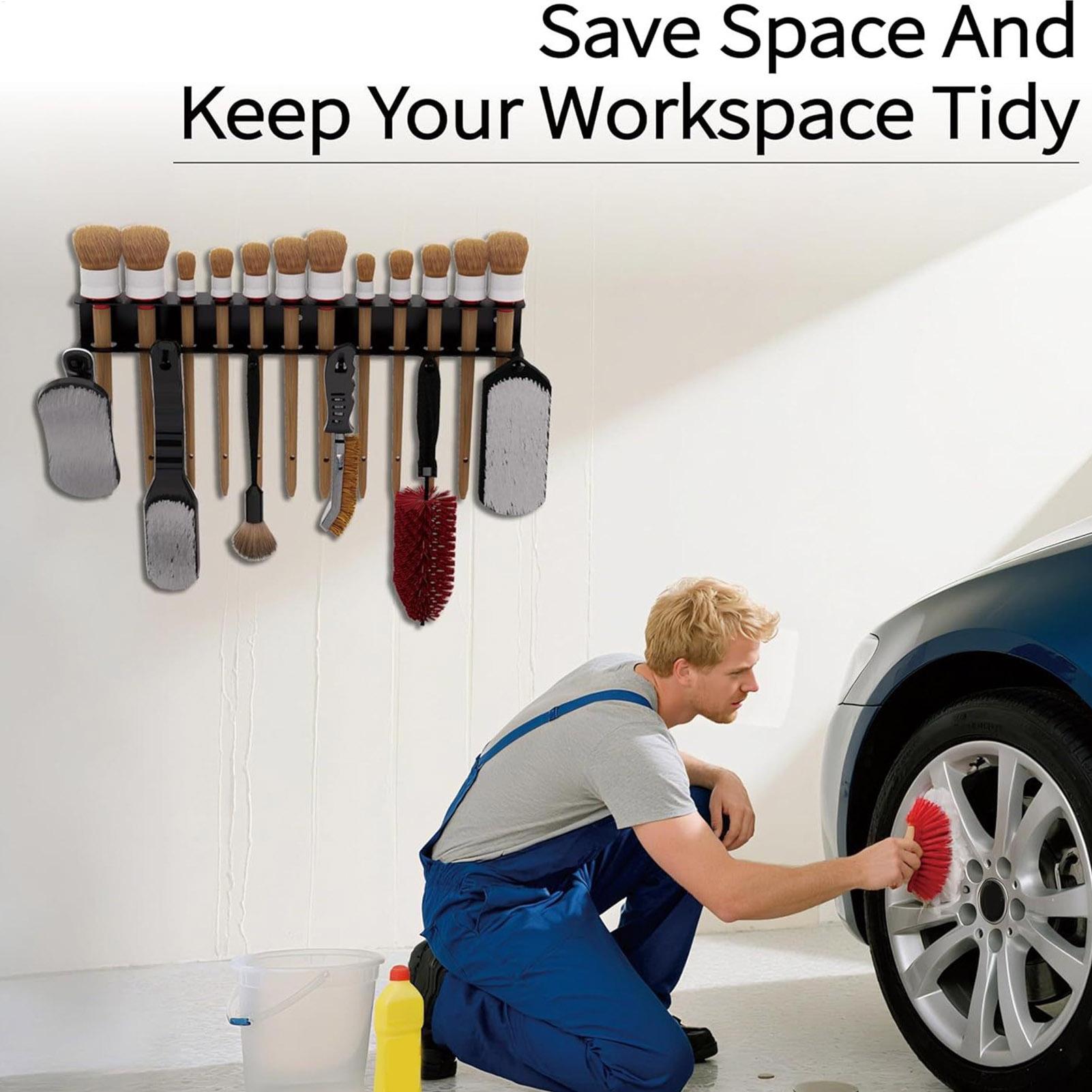 Detailing Brush Holder Steel C - Workshop Tools On Wall review and price
