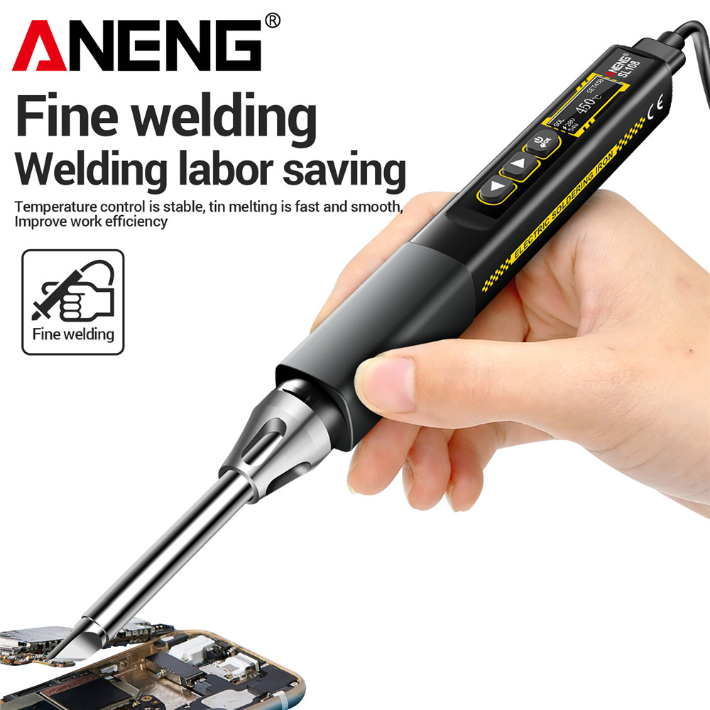 Portable Digital Smart Solderi - Tools Qc review and price