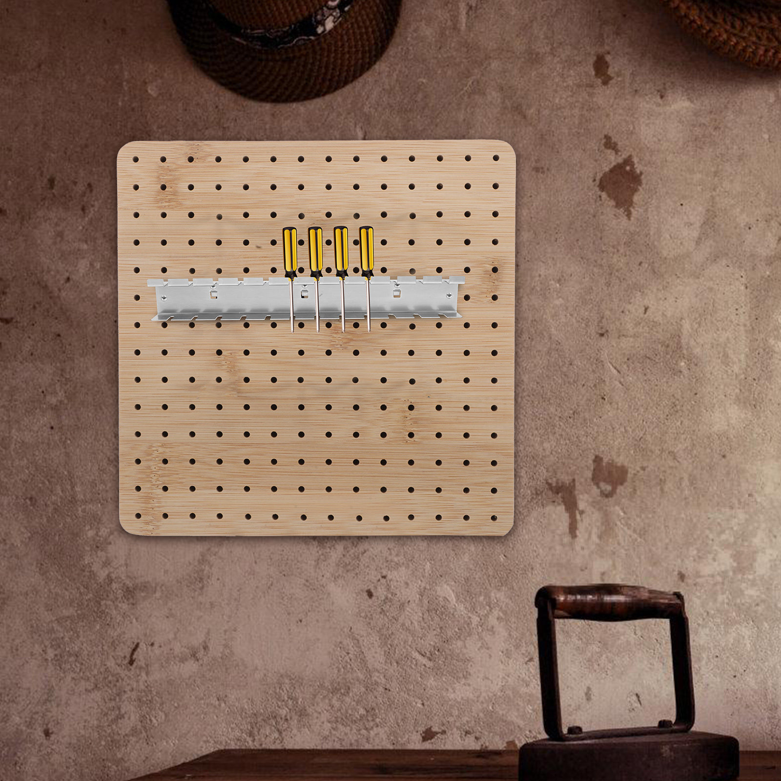 Steel Pegboard Screwdriver Hol - Workshop Tools Organizer review and price